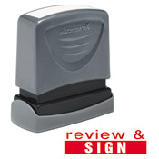 35171<br>'review & SIGN'<br>1/2" x 1-5/8"
