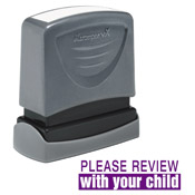 35172<br>'PLEASE REVIEW with your child'<br>1/2" x 1-5/8"