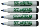 EK-529 - EK-529<br>Artline Eco-Green<br>Whiteboard Markers<br>2.0-5.0mm Chisel Tip