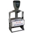 M42 - M42<br>ClassiX Self-Inking<br>Steel Date Stamp<br>1" x 2-1/4"