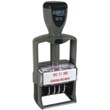 M70 - M70<br>ClassiX Self-Inking<br>Plastic Date Stamp<br>15/16" x 1-9/16"