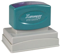 EN16 - 1-1/2" x 2-1/2" ECO Message Stamp