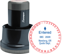 N77-283<br>XpeDater Rotary<br>Date Stamp<br>1-3/16" Diameter