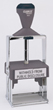 M34 - M34<br>ClassiX Self-Inking<br>Steel Message Stamp<br>1-13/16" x 2-5/8"
