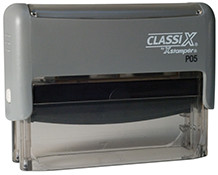 ClassiX P01 Custom Xstamper Classix P01 Self-Inking Rubber Stamp 