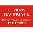 79005 - 79005
COVID-19 TESTING SITE
12" x 18"
