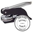 E11-CT - E11-Connecticut Notary
Pocket Embosser
1-1/2" Diameter