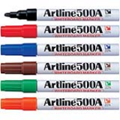 EK-500A -  2mm Bullet
Whiteboard Markers
Sold Individually