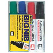 47456 - Big Nib 10.mm Chisel 4PK
Whiteboard Markers
EK-5109A