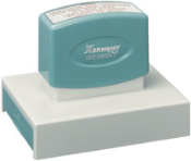 Pen Stamp, Pen with Pre – Inking Stamp 2 Lines - Pen Stamp