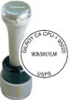 N95-812 HD - N95-812 - Round Date Stamp with Horizontal Date Format<br>1-1/8" Diameter