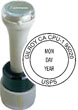 N95-812 VD - N95-812 - Round Date Stamp with Vertical Date Format