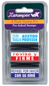 35188<br>XstamperVX<br>Spanish Teacher Stamps<br>Kit 4