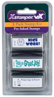 Stock Number Stamp Sets