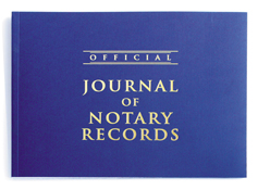45500<br>Notary Journal<br>141 Page Book