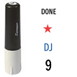 F06 - F06 - Industrial Inspection Stamp<br>1/4" Diameter