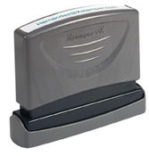 C05 - XstamperVX Pre-Inked Single Line Stamp<br>1/8" x 2-3/8"