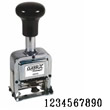 40246 - Number Stamp Size:1/10-Band
Metal Self-Inking Automatic